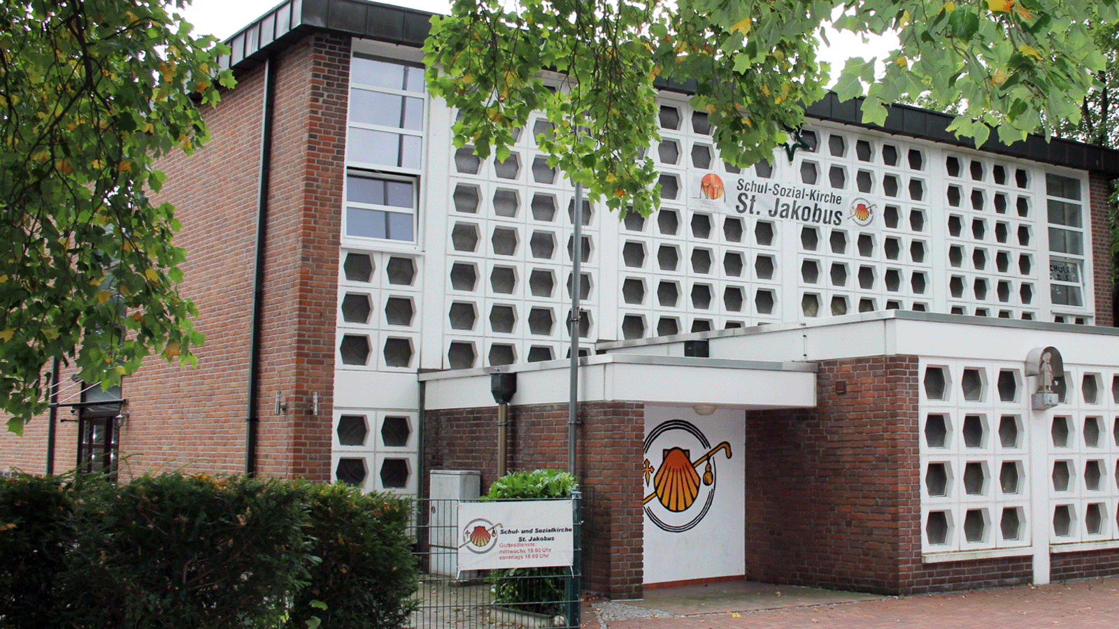 Bild der Schulkirche St. Jakobus in Oberhausen