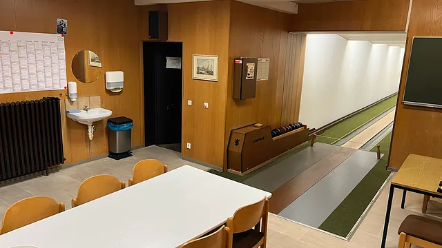 Kegelbahn im Gemeindeheim Herz Jesu Sterkrade