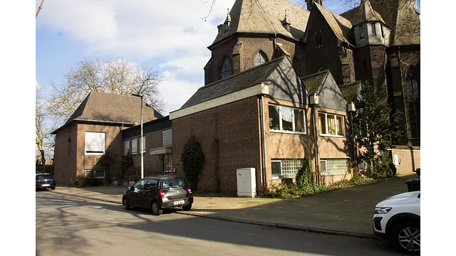 Aussenansicht des Gemeindeheimes Herz Jesu Sterkrade in Oberhausen