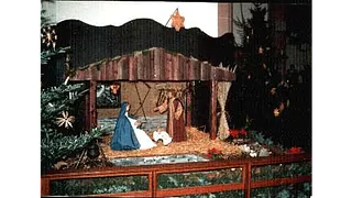 Krippe in der Kirche Herz Jesu Oberhausen Sterkrade aus dem Jahre 1992