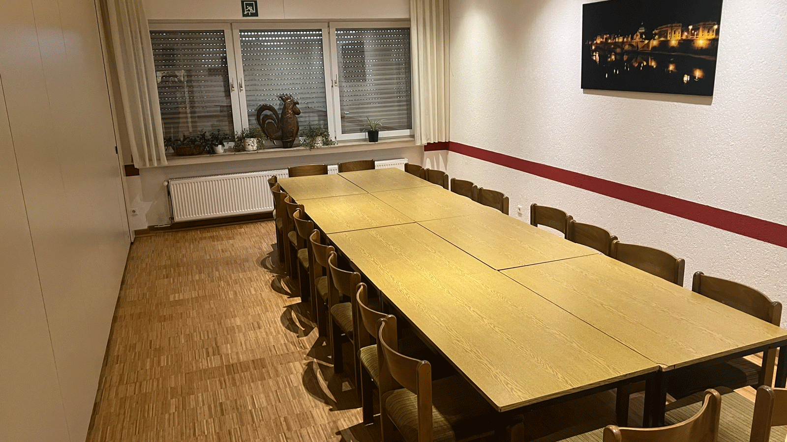 Piussaal im Gemeindeheim Herz Jesu Sterkrade in Oberhausen