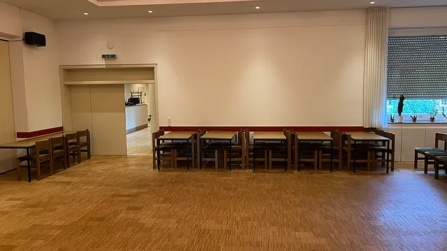 Benediktsaal im Gemeindeheim Herz Jesu Sterkrade in Oberhausen