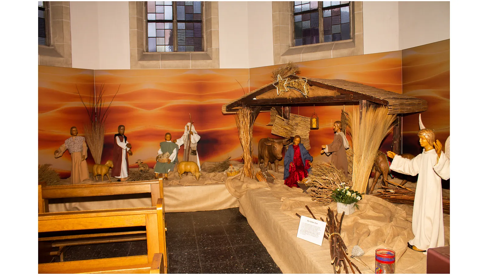 Krippe Herz Jesu Sterkrade Weihnachten 2019