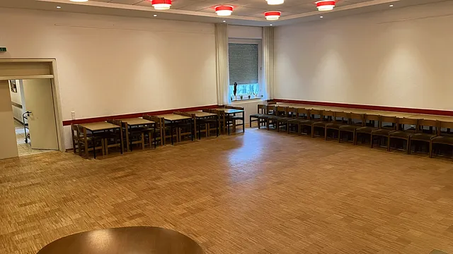 Benediktsaal im Gemeindeheim Herz Jesu Sterkrade in Oberhausen