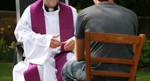 (Beicht-)Gespräch mit einem Priester